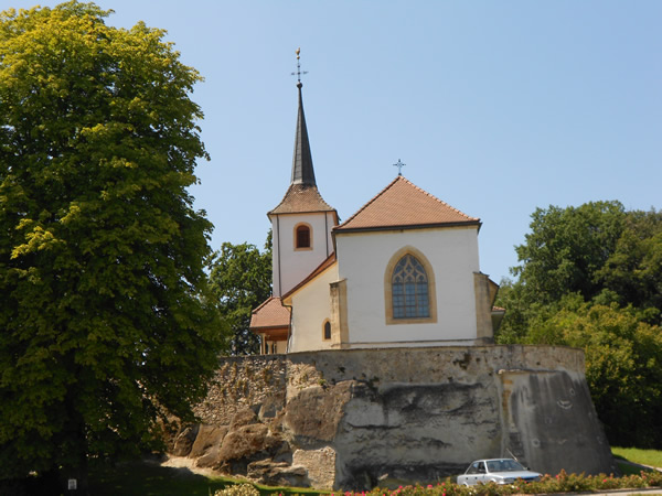 Carignan church in Vallon